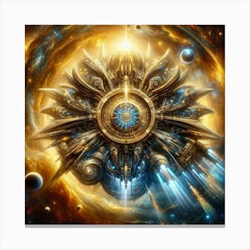 Spaceship 5 Canvas Print