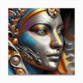 Cleopatra Portrait Artwork 96 Canvas Print