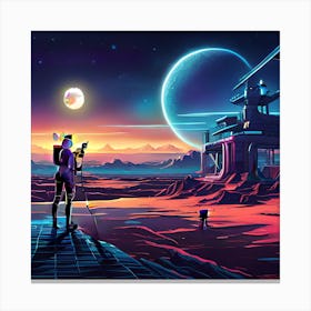 No Man'S Sky Canvas Print