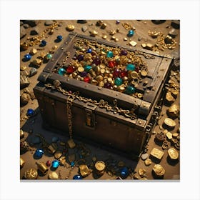 Treasure Chest Canvas Print