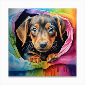 Dachshund Puppy Canvas Print