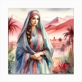 Exotic Beauty Artwork 62 Canvas Print