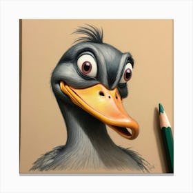 Duck! 13 Canvas Print