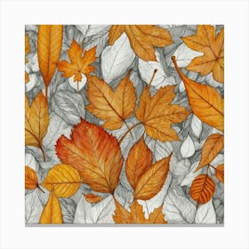 Autumn Leaves 6 Canvas Print