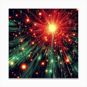 Radiant Sparks 8 1 Canvas Print