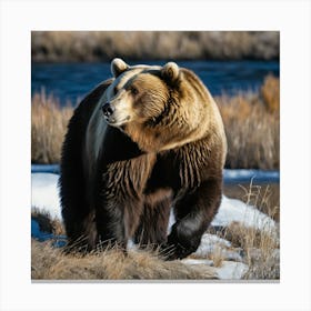 Grizzly Bear 6 Canvas Print