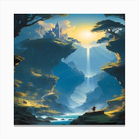 Fantasy Landscape Canvas Print