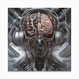 Brain Of A Robot Canvas Print