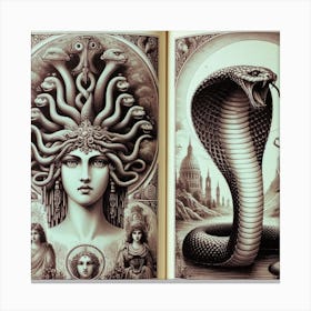 Medusa 2 Canvas Print