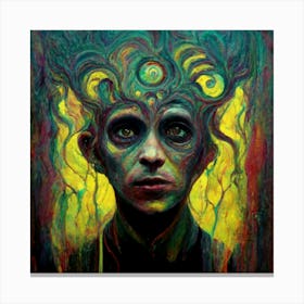 Psychedelic Man 1 Canvas Print