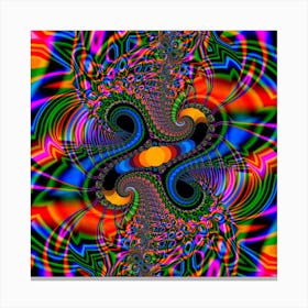Abstract Fractal Artwork Colorful 1 Canvas Print