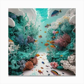 Coral Reef Canvas Print