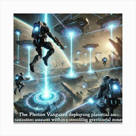 Photon Vanguard Deployment Canvas Print