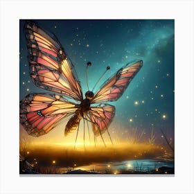 Wild Animal Illustration 218 Canvas Print