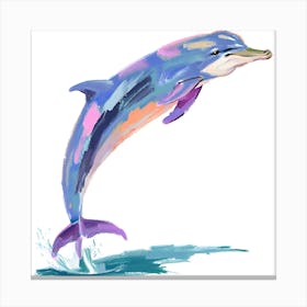 Bottlenose Dolphin 01 Canvas Print