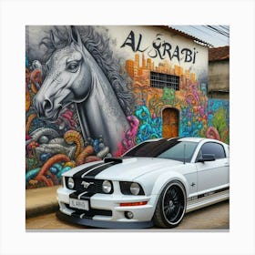Mustang Gt 1 Canvas Print
