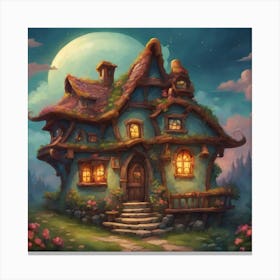 Fairy House Canvas Print