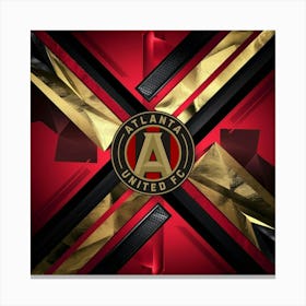 Atlanta United FC Logo Wall Art 14 Canvas Print