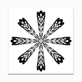 Snowflake 44 Canvas Print