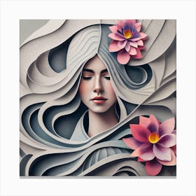 Paper Art 15 Canvas Print