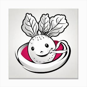 Beet Logo 5 Canvas Print