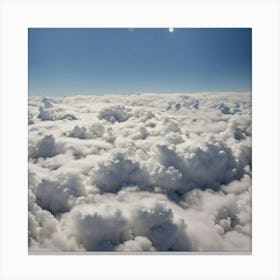 Clouds From An Airplane 2 Canvas Print