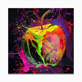 Colorful Apple Canvas Print