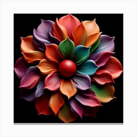 Colorful Flower 1 Canvas Print