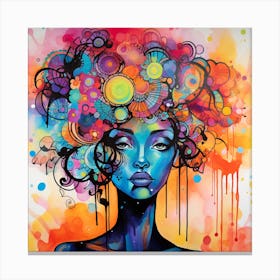 Afrofuturism 50 Canvas Print