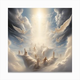 Souls In Heaven (2) Canvas Print