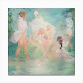 'The Bathers' Canvas Print