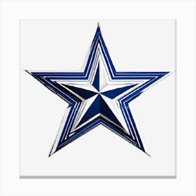 Dallas Cowboys Logo 1 Canvas Print
