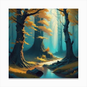 Enchanted Forest Canvas Print