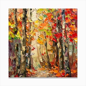 Autumn Forest 12 Canvas Print