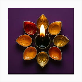 Diwali Lights 1 Canvas Print