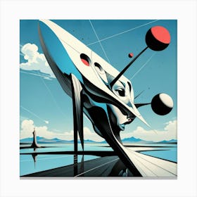 Spaceship Canvas Print