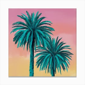 Palm Trees 3 Canvas Print