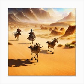Kings Of The Desert 1 Canvas Print