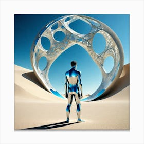 Futuristic Man 1 Canvas Print