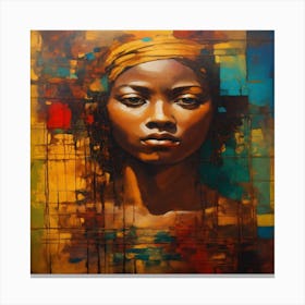 African Woman 1 Canvas Print