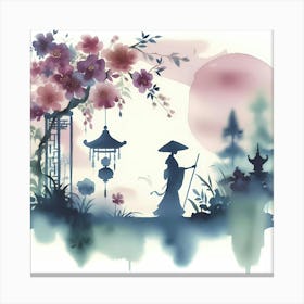 Chinese Painting 18 Canvas Print