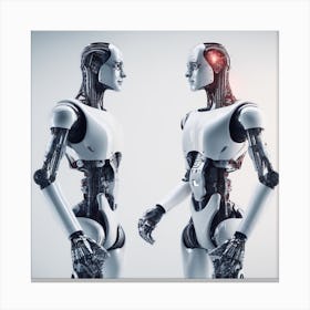 Robots 3 Canvas Print