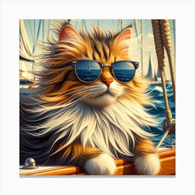 Rich Cat Canvas Print