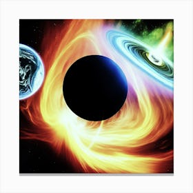 New Galaxies Canvas Print