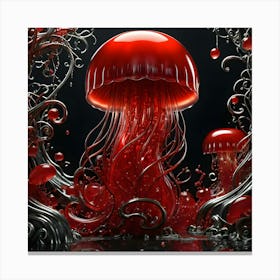 Red Jelly 22 Canvas Print