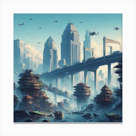 City1 Canvas Print