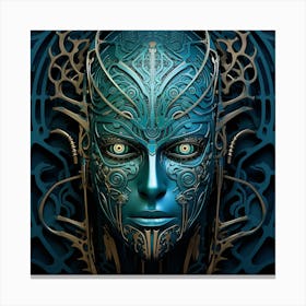 Cyborg Canvas Print