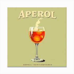 Apériol Canvas Print