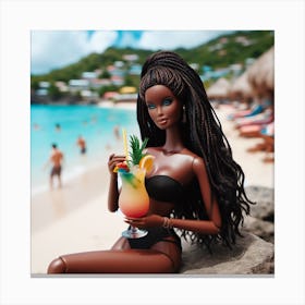 Barbie vacation in Grenada Canvas Print