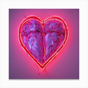 broken heart Canvas Print